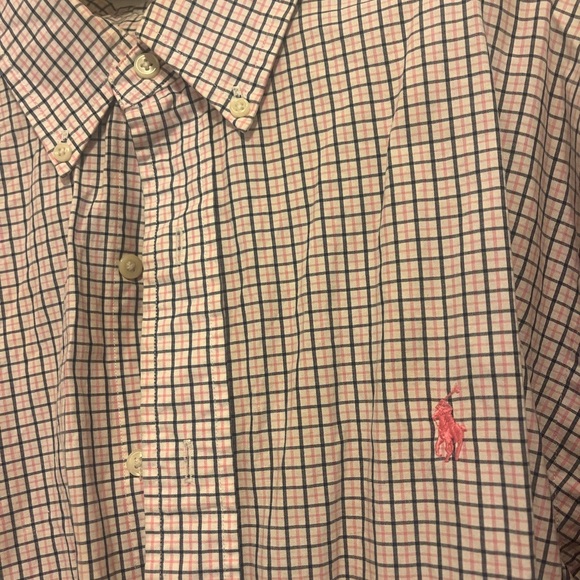 Polo Ralph Lauren Other - Polo by Ralph Lauren Men's Plaid Shirt - Pink and Blue